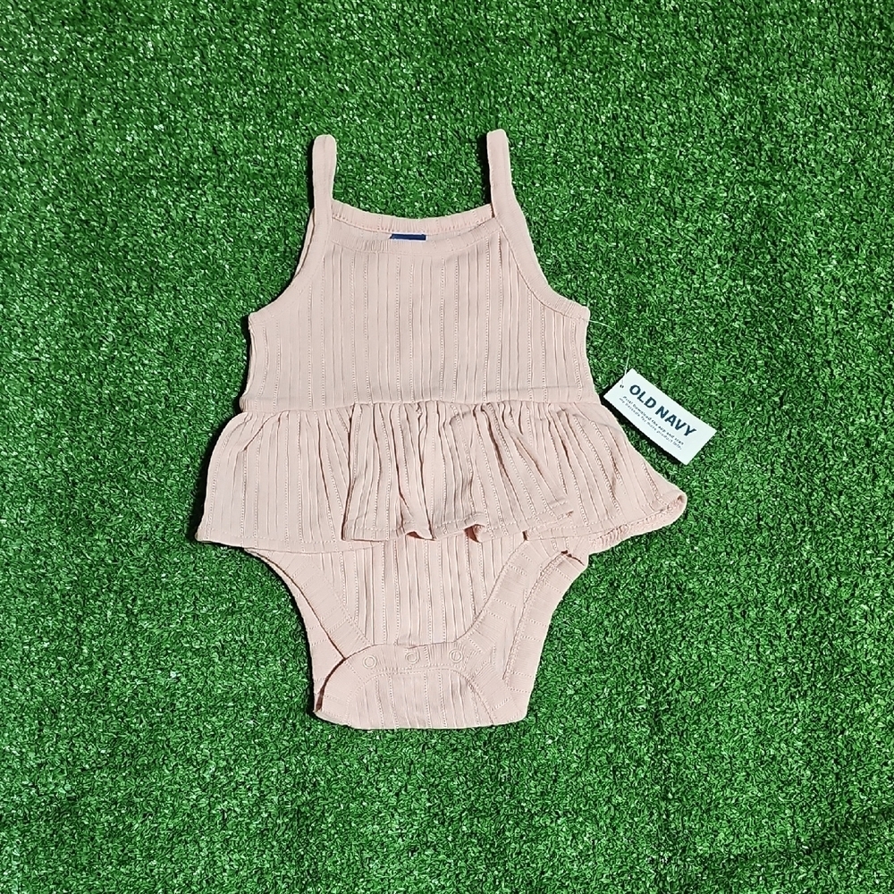 Old Navy Blush Baby Girl Romper